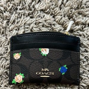 Coach Slim Wallet Card Holder Leather Designer NEW